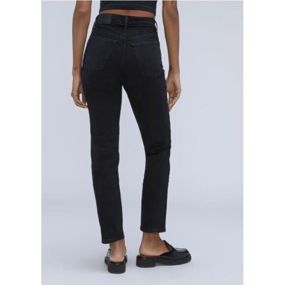 Everlane Womens The Original Cheeky Jean in Black Size 31 Regular - Picture 10 of 11